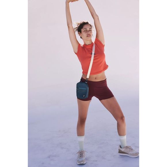 NWOT Free People Movement Good Karma Running Shorts XS/S - Picture 1 of 4